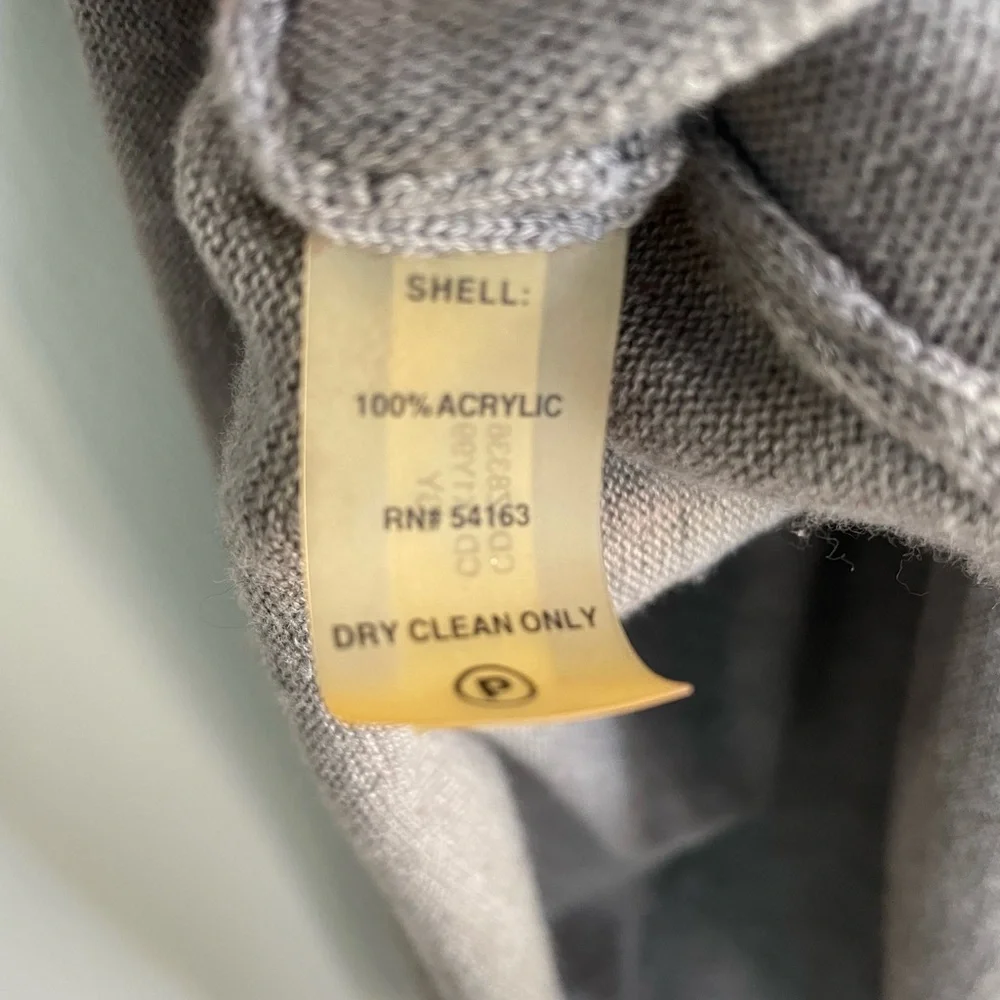 Calvin Klein Gray Cowl Neck Sweater Dress - Picture 5 of 6